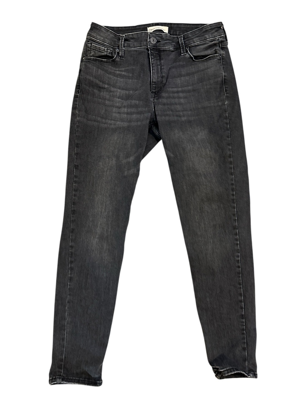 Women’s High-Rise True Skinny Jeans — Black Wash